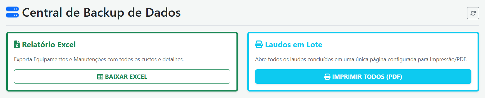 Central de Backup de Dados